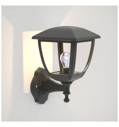 Felinar Perete Black 230V 40W IP44