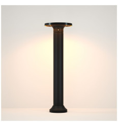 Stalp LED Exterior Negru 50cm 12W 3000K IP65 230V