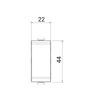 Intrerupator Cap Scara Alb 1modul Chorus - Gw10051  4