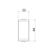 Chorus Alb Intrerupator Cruce 1M Il Loc Ch Gw10092  4