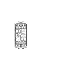 Intrerupator Cu Revenire Alb 1modul Chorus - Gw10131  2