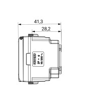 Priza Shucko Cu Capac Alb 2module Chorus - Gw10242  3