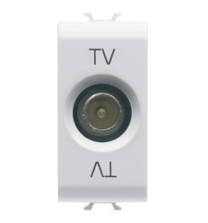 Priza TV Alb 1modul Chorus - Gw10361