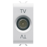 Priza TV Alb 1modul Chorus - Gw10361  1