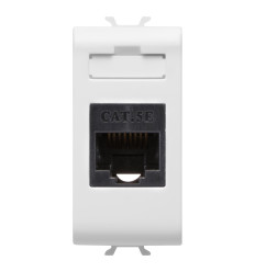 Priza Utp Rj45 Cat5e Alb 1modul Chorus - Gw10421