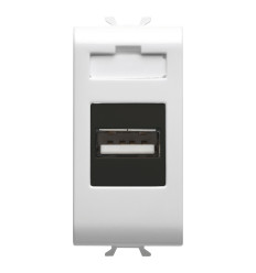 Priza USB Alb 1modul Chorus - Gw10459