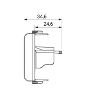 Priza USB Alb 1modul Chorus - Gw10459  3