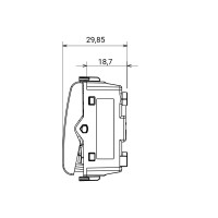 Intrerupator Simplu Chorus Incastrat, Modular - 1, 1P, 16ax, Ivoar  3