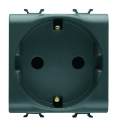 Priza Shucko Negru 2module Chorus - Gw12241