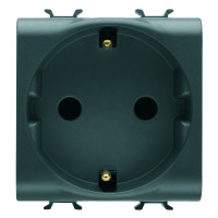 Priza Shucko Negru 2module Chorus - Gw12241  1