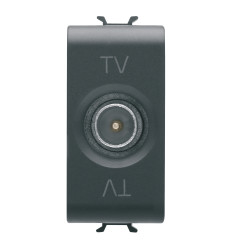 Priza TV Negru 1modul Chorus - Gw12361