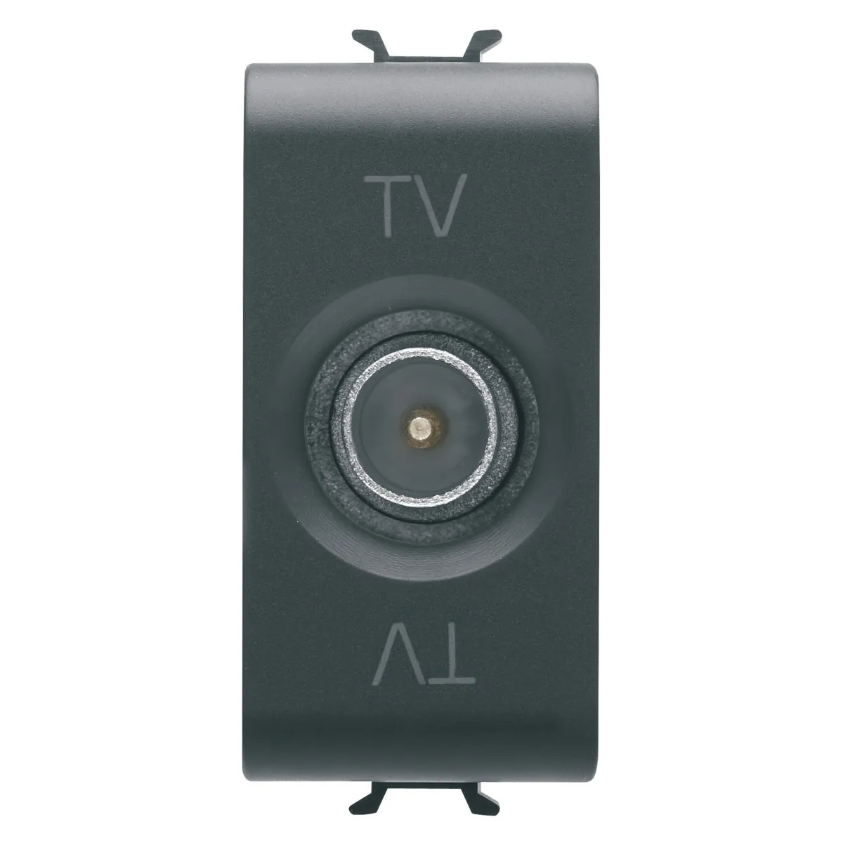 Priza TV Negru 1modul Chorus - Gw12361  1