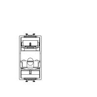 Chorus Alb Satinat Priza Rj45 5e Utp Gw15421  2