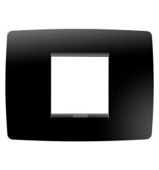 Rama Ornament 2module One Chorus Negru Lucios - Gw16102tn