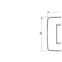 Rama Ornament 4module One Chorus Alb Lucios - Gw16104tb  2