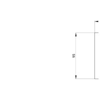 Rama Ornament 1modul Geo Chorus Alb Mat - Gw16401vw  2