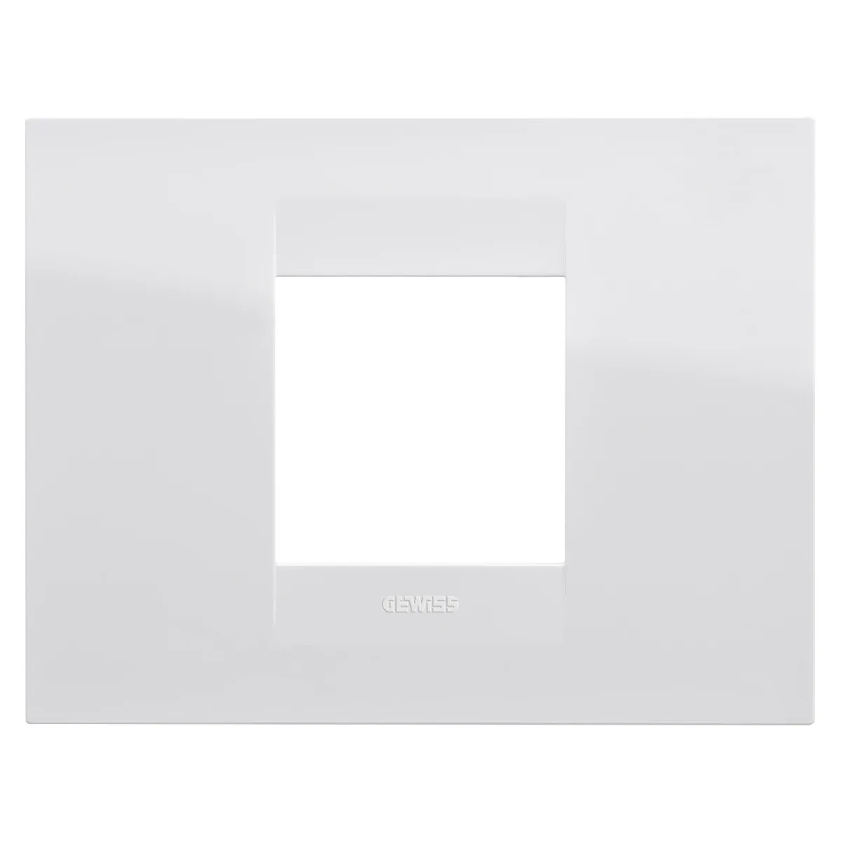 Rama Ornament 2module Geo Chorus Alb Lucios - Gw16402tb  1