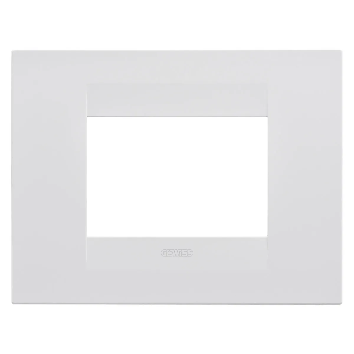 Rama Ornament 3module Geo Chorus Alb Mat - Gw16403vw  1