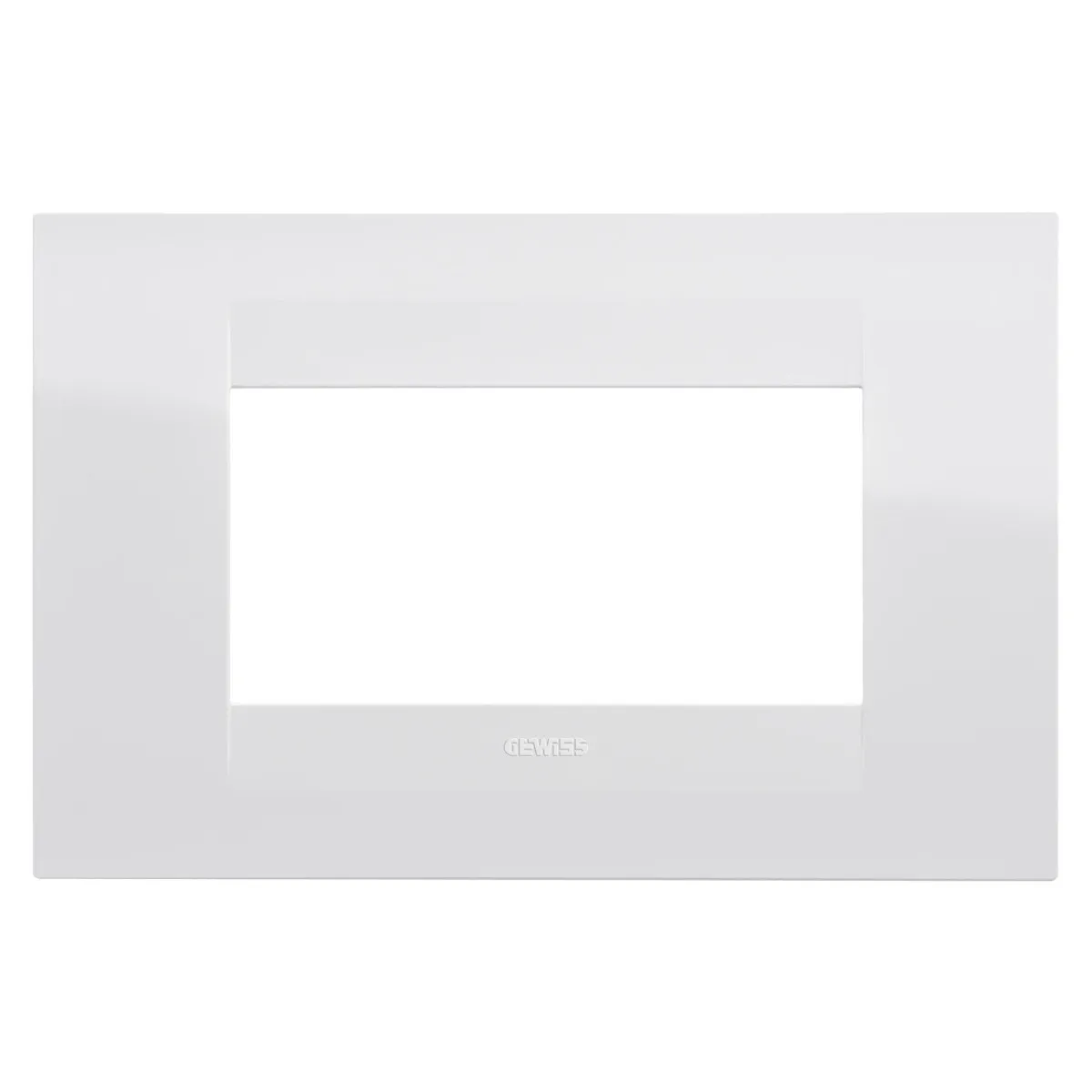 Rama Ornament 4module Geo Chorus Alb Lucios - Gw16404tb  1