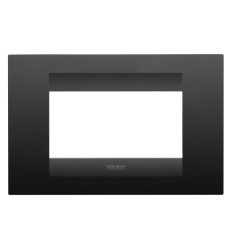 Rama Ornament 4module Geo Chorus Negru Mat - Gw16404vn