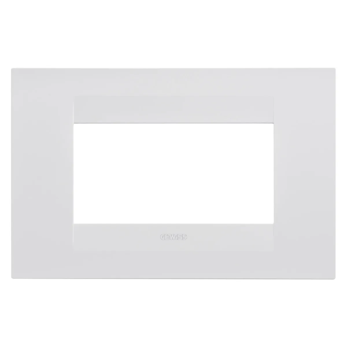 Rama Ornament 4module Geo Chorus Alb Mat - Gw16404vw  1