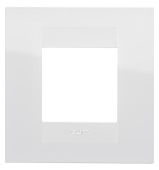 Rama Ornament 2module Geo Chorus Alb Lucios - Gw16422tb