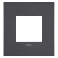 Rama Ornament 2module Geo Chorus Negru Satinat - Gw16422vn  1