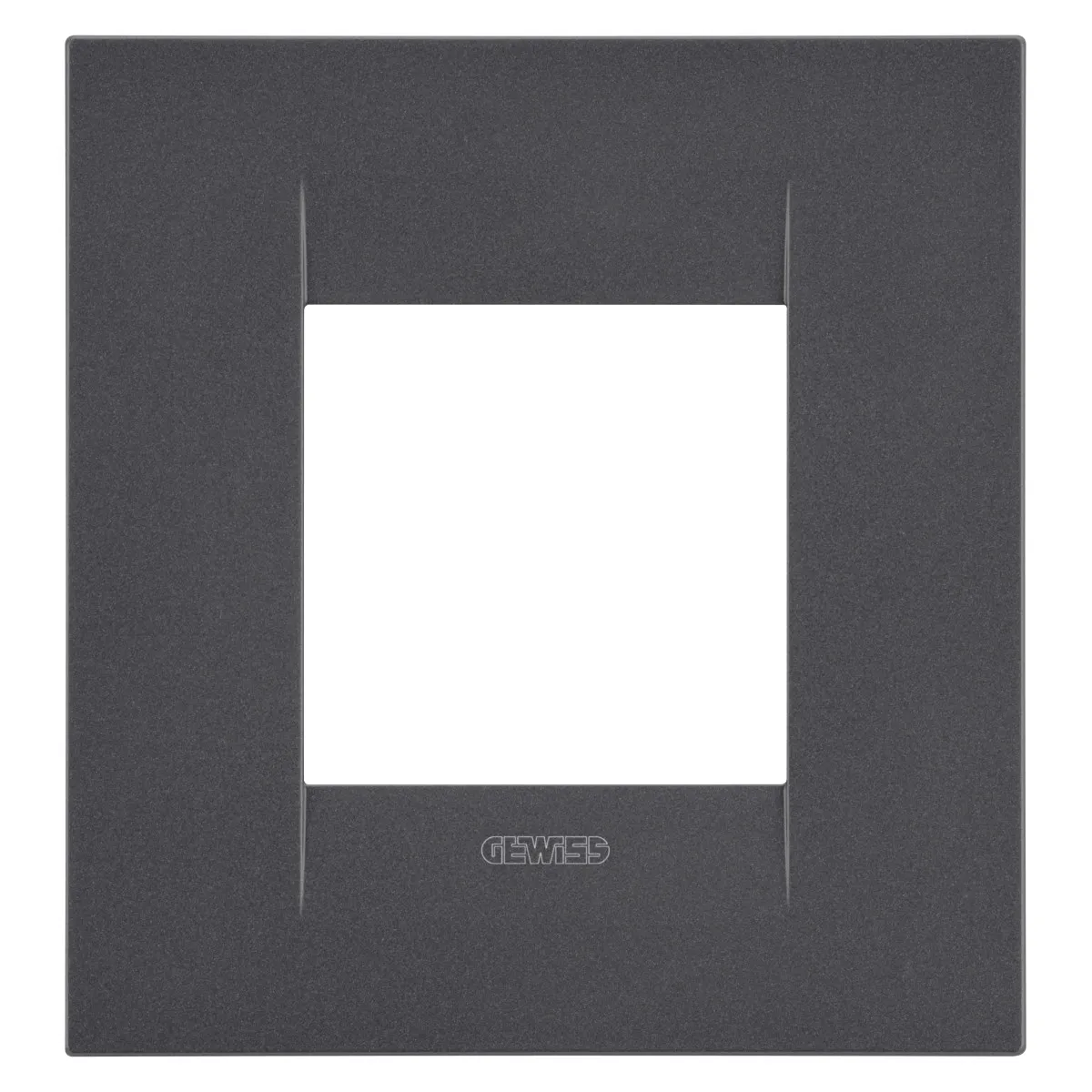 Rama Ornament 2module Geo Chorus Negru Satinat - Gw16422vn  1