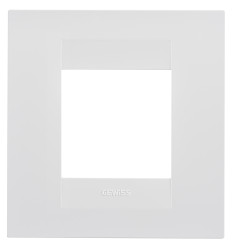 Rama Ornament 2module Geo Chorus Alb Satinat - Gw16422vw