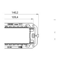 Suport 4module Chorus - Gw16804  3