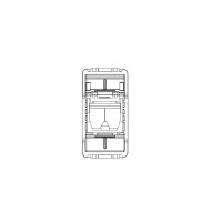 Priza Modulara Telefon, Gw20251, Alb - 1 Modul  2