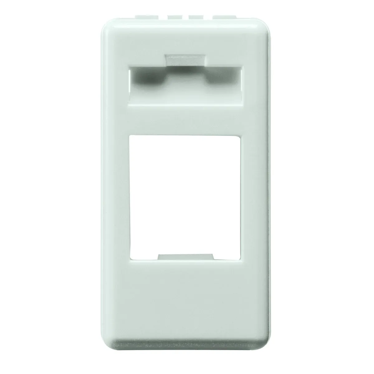 Carcasa Adaptor Rj45 Cat5 (utp) Gw20270, Alb - 1 Modul  1