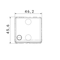 Intrerupator Modular Cap Cruce Gw20580, Alb - 2 Module  4