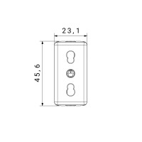 Priza Modulara Standard 16A, 2P+E, Gw21203, Negru - 1 Modul  4