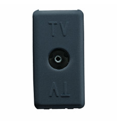 Priza TV Neagra 1 Modul Gw21228
