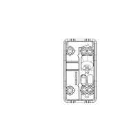 Intrerupator Modular Gw21571, Negru - 1 Modul  2