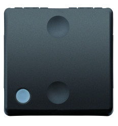 Intrerupator Cap Scara Negru 2 Module Gw21589