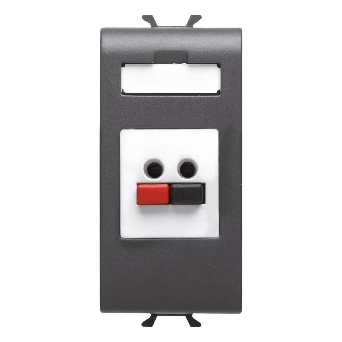 Priza Audio Si Video - Priza Difuzor - 1 Modul - Negru Satinat Gw12458  1