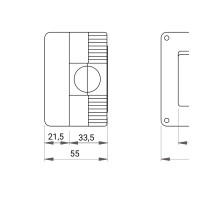 Rama Aplicata Pe Tencuiala, 3 Module Gw27003 - Montaj Aplicat  3