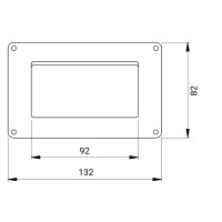 Rama Aplicata Pe Tencuiala, 4 Module Gw27004 - Montaj Aplicat  4
