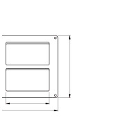 Rama Aplicata Veriticala Pe Tencuiala, 8 Module Gw27023 - Montaj Aplicat  4
