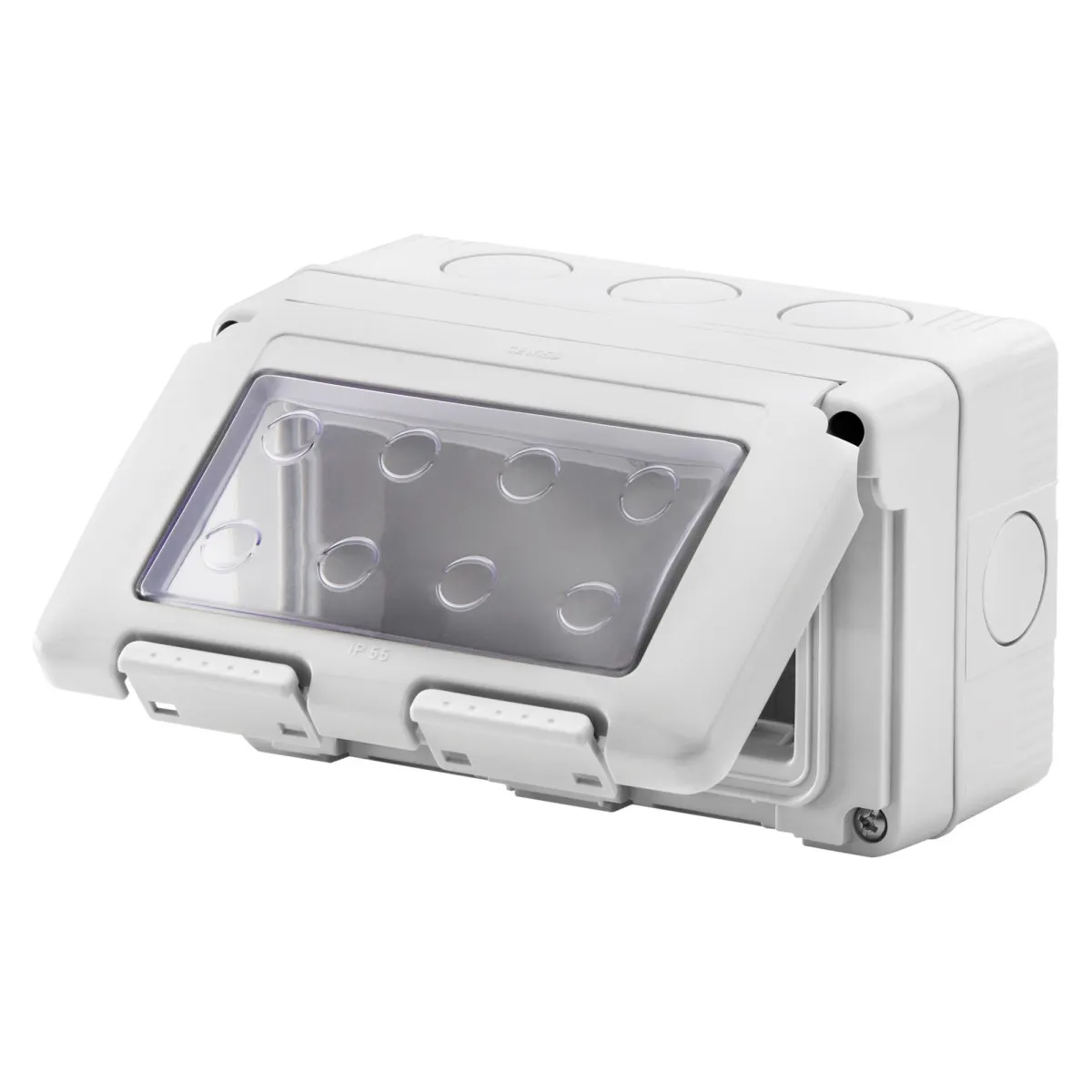 Rama Aplicata Pe Tencuiala IP55, 4 Module Gw27044 - Montaj Aplicat  1