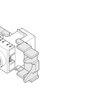 Priza Utp Rj45 Cat5e Keystone Alb 1modul Chorus - Gw38031  4