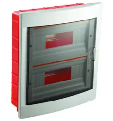 Cutie Sigurante 24P IP40 Usa Transparenta - Montaj Ingropat Viko