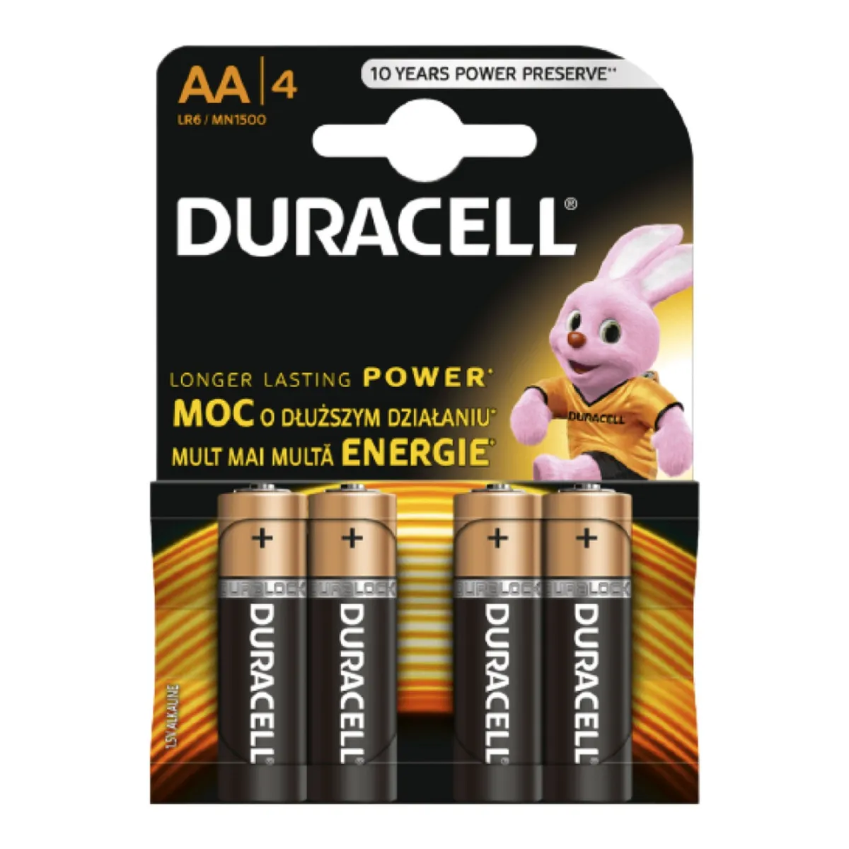Baterie Duracell Alcalina R6/AA - 4 Bucati  1