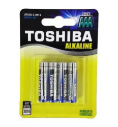 Baterie Toshiba R3/AAA Alkaline - 4 Bucati