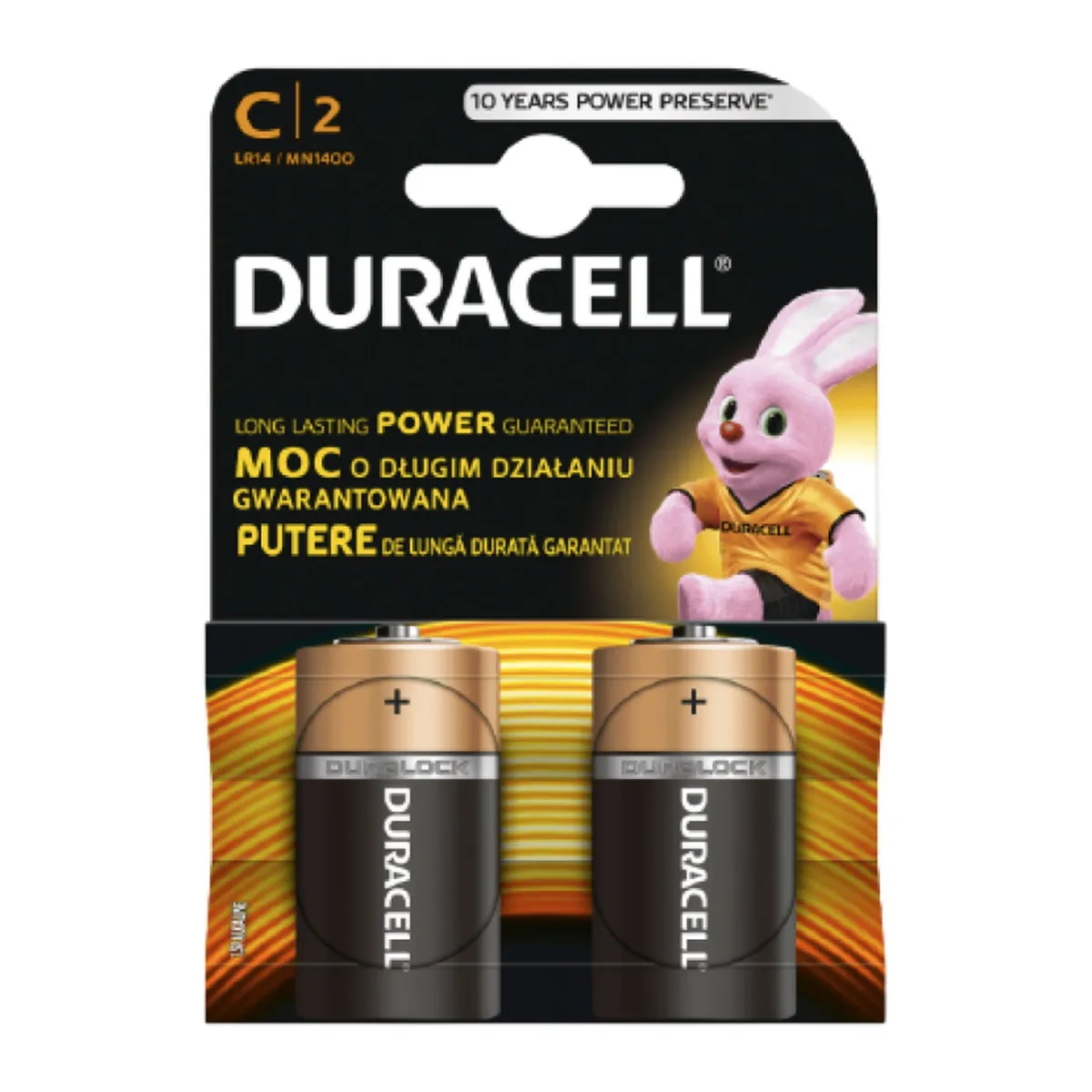 Baterie Duracell Alcalina R14 - 2 Bucati  1