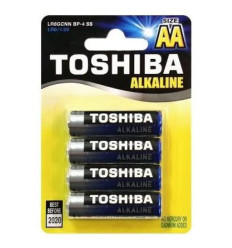Baterie Toshiba Alcalina R6/AA - 4 Bucati