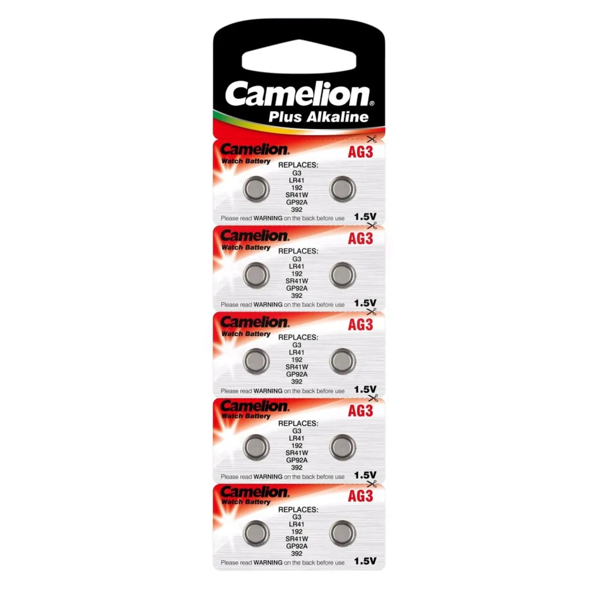Baterie Camelion Alcalina AG3 - 10 Bucati 1
