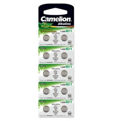 Baterie Camelion Alcalina AG11/LR721